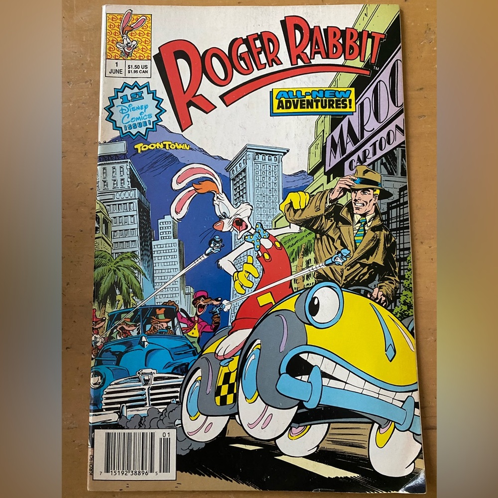 Roger Rabbit Comic Book Issue 1 - Vintage